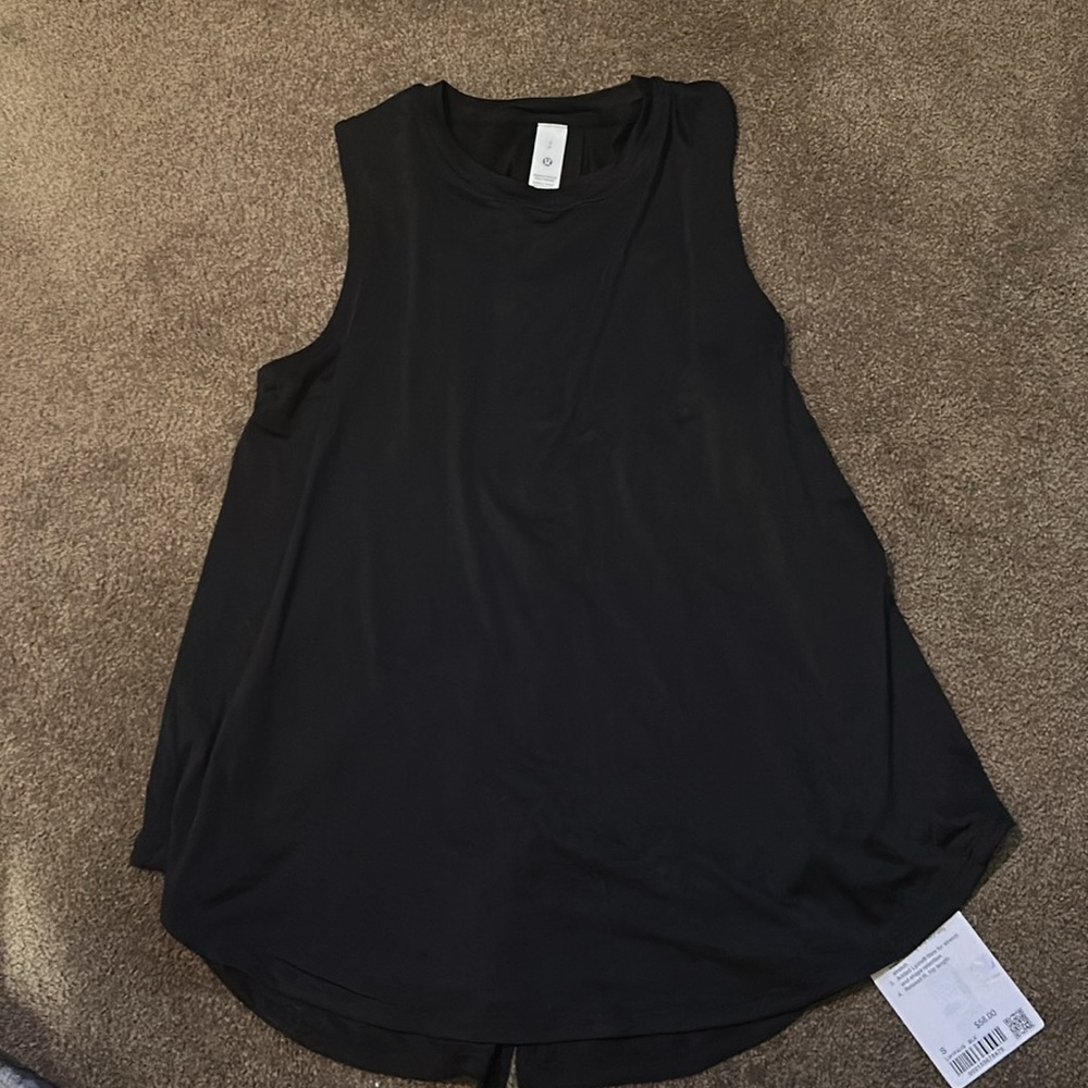 NWT Lululemon Lightweight Split-Back Training Tan… - image 2